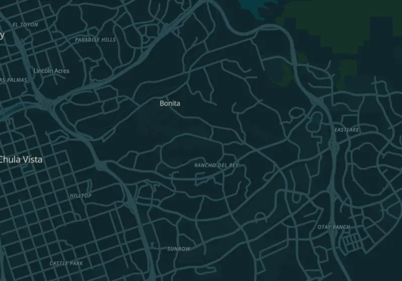 Map showing Optimize U - Chula Vista | Hormone & Cryotherapy Clinic in Chula Vista, CA and nearby listed clinics