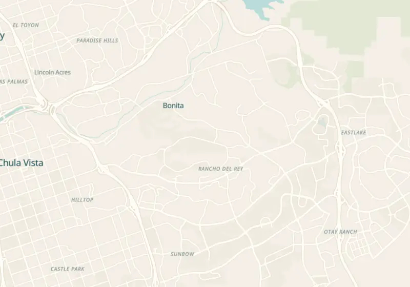 Map showing Optimize U - Chula Vista | Hormone & Cryotherapy Clinic in Chula Vista, CA and nearby listed clinics