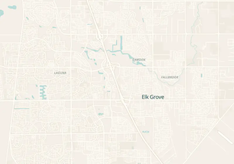 Map showing Weight 2 Lose Wellness Clinic in Elk Grove, CA and nearby listed clinics