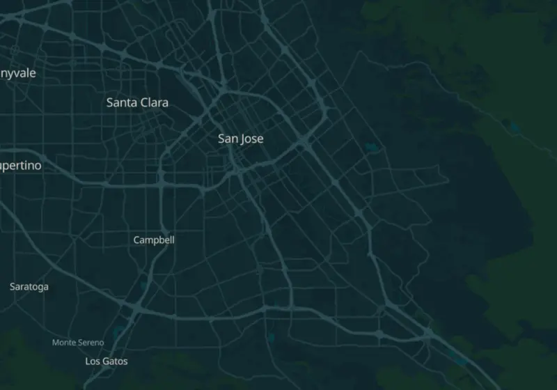 Map of San Jose, CA with 23 verified clinic locations