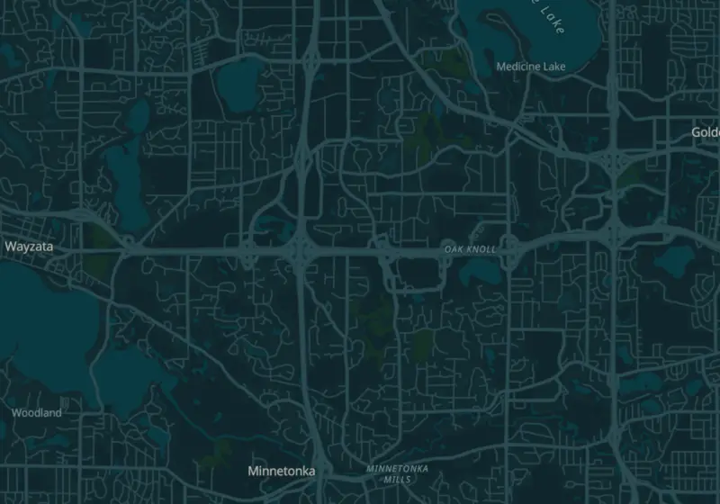 Map showing Minnetonka Weight Loss in Minnetonka, MN and nearby listed clinics