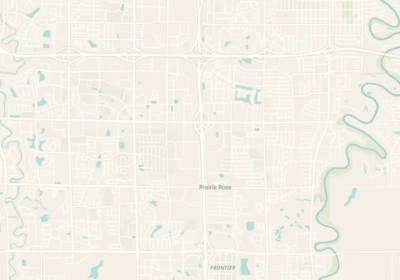 Map showing Prime IV Hydration & Wellness - Fargo in Fargo, ND and nearby listed clinics
