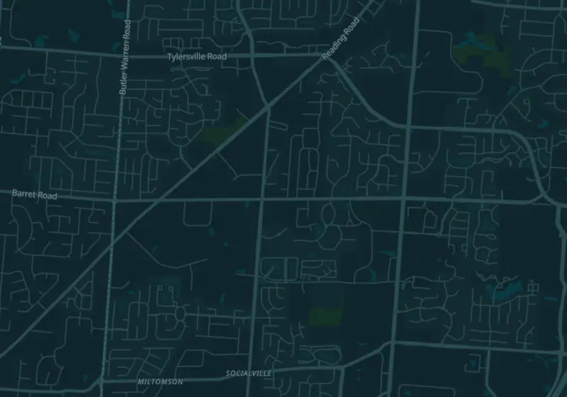 Map of Mason, OH with 3 verified clinic locations
