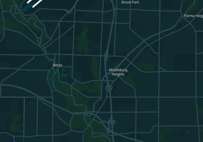 Map of Middleburg Heights, OH with 3 verified clinic locations