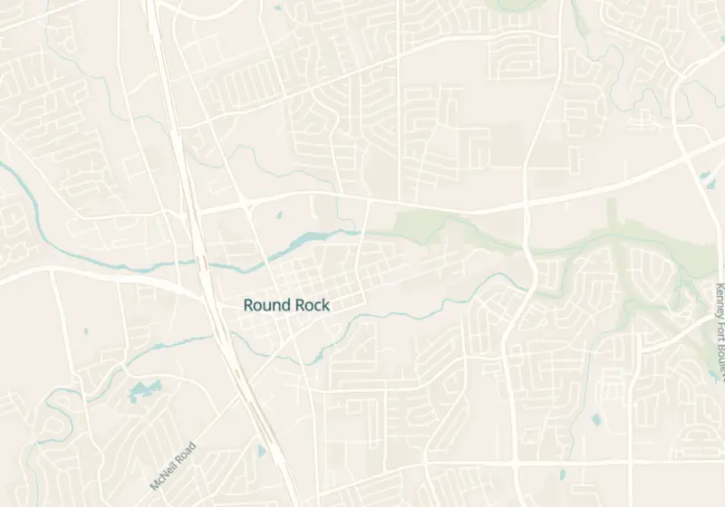 Map showing Prime Wellness Clinic (Bioidentical Hormone Replacement & Weight Loss) by Litty Vadakkan NP in Round Rock, TX and nearby listed clinics