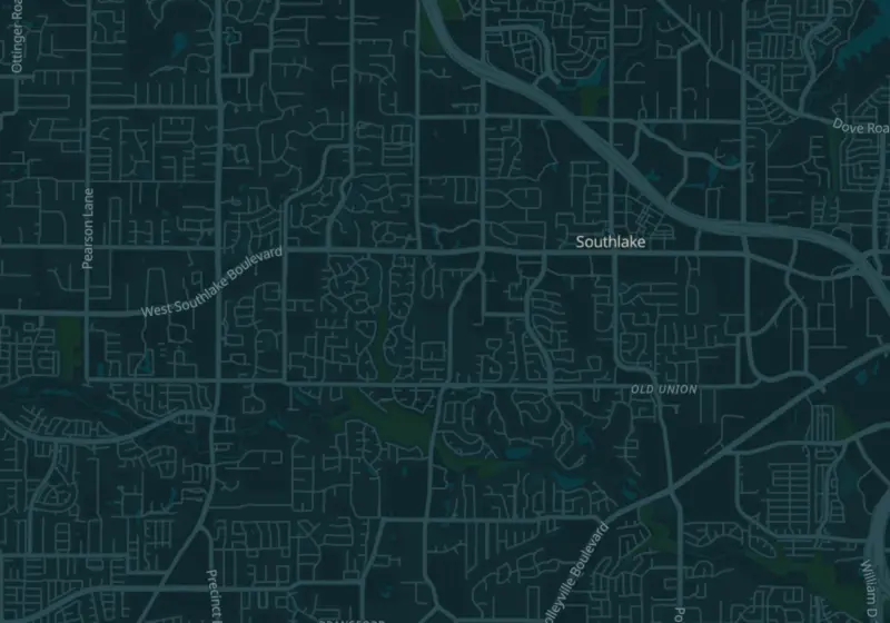 Map showing Feel Ideal 360 Med Spa in Southlake, TX and nearby listed clinics