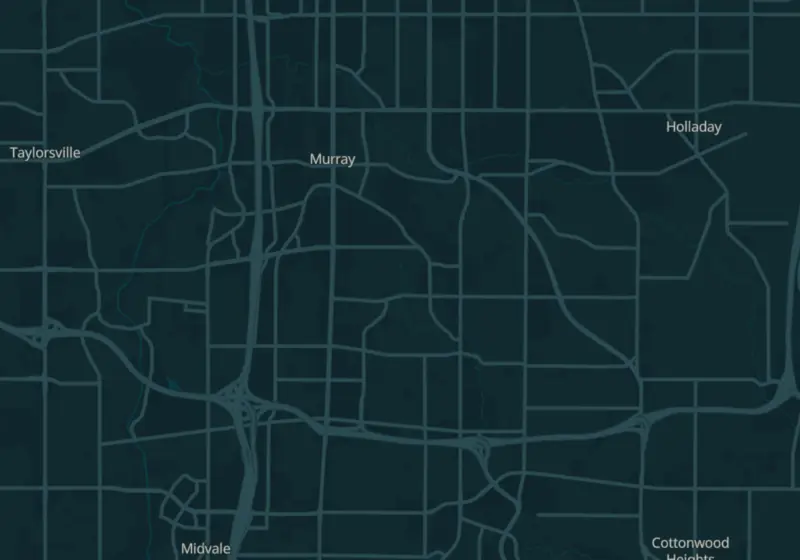 Map of Murray, UT with 3 verified clinic locations