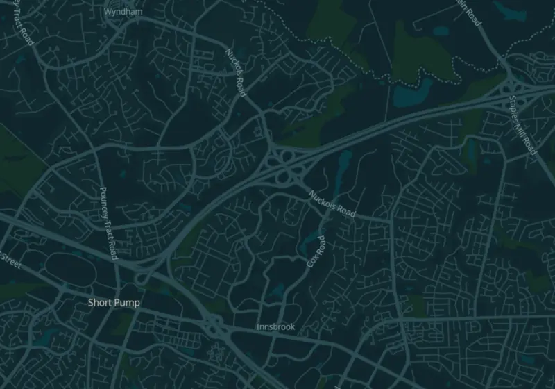 Map of Glen Allen, VA with 7 verified clinic locations