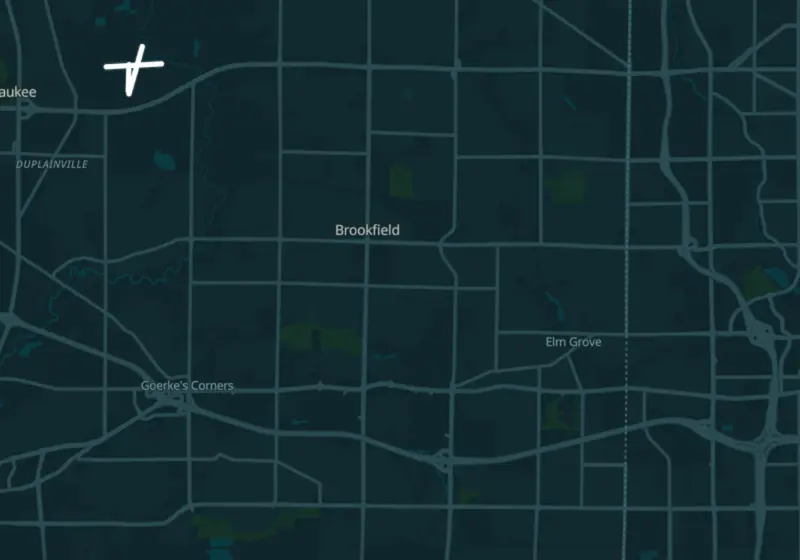Map of Brookfield, WI with 8 verified clinic locations