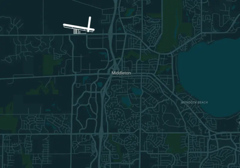 Map of Middleton, WI with 3 verified clinic locations