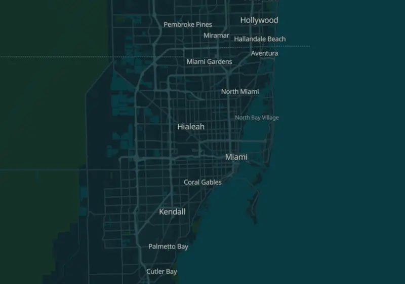 Map showing Dr. G's Weightloss in Doral, FL and nearby listed clinics