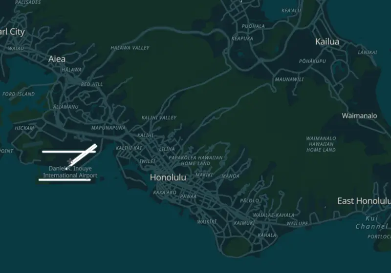 Map of Hawaii metro areas with verified clinic locations