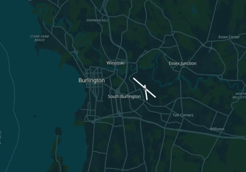 Map of Vermont metro areas with verified clinic locations